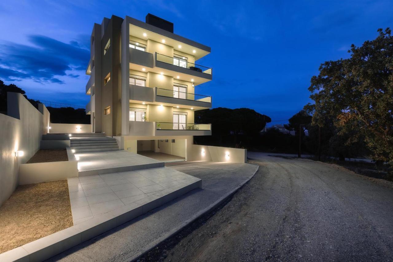 Panorama Luxury Penthouse Apartment Ixia  Bagian luar foto