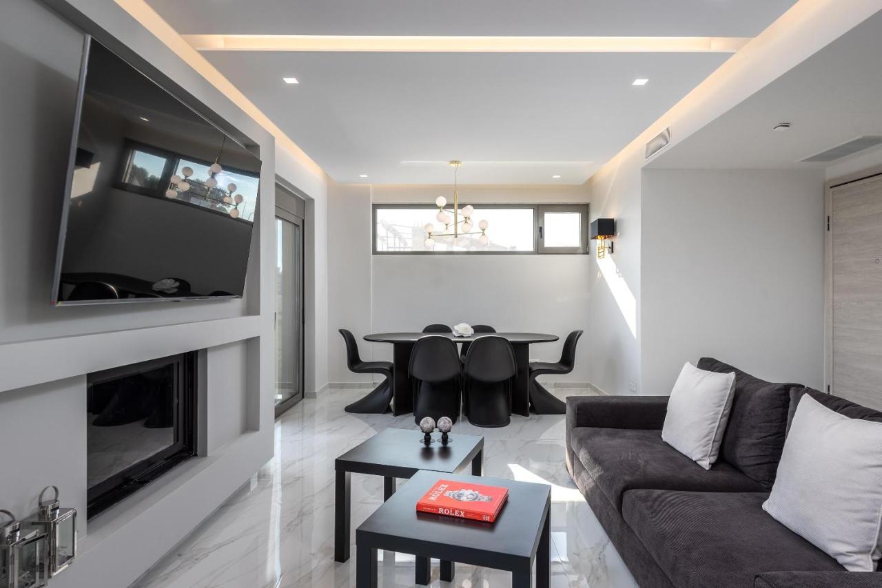 Panorama Luxury Penthouse Apartment Ixia  Bagian luar foto